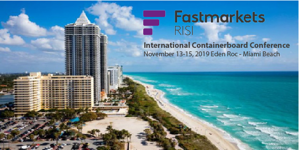 Conferencia Internacional de Papeles para Corrugar: del 13 al 15 de Noviembre en Miami