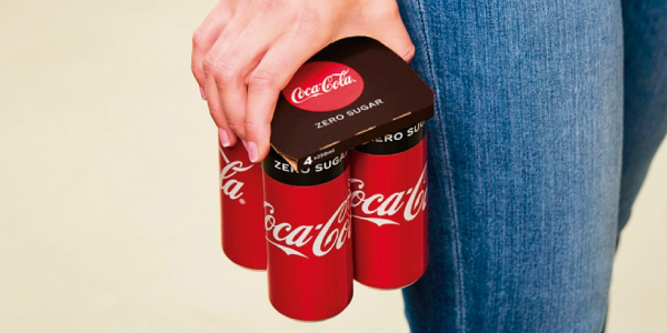 El envase de cartón corrugado de Coca-Cola es reconocido por su innovación y diseño